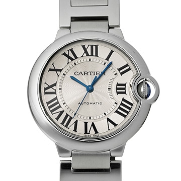 カルティエ バロンブルー ドゥ カルティエ 36mm W6920046 シルバー ユニセックス 時計 【中古】【wristwatch】