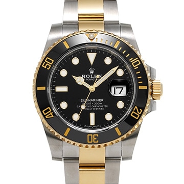 ロレックス サブマリーナ デイト 116613LN ブラック メンズ 時計 【中古】【wristwatch】