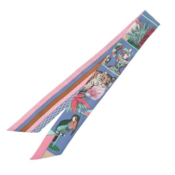エルメス ツイリー GRAND THEATRE NOUVEAU マルチカラー 063761S シルク100％ レディース 【新品】【other】