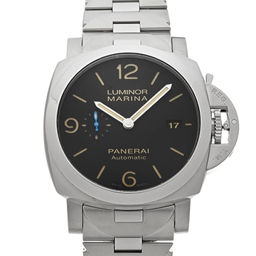 パネライ ルミノールマリーナ 1950 3デイズ アッチャイオ PAM00723 ブラック メンズ 時計 【中古】【wristwatch】