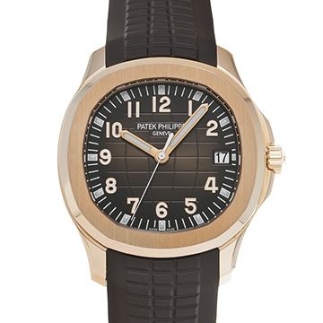 パテック フィリップ アクアノート 5167R-001 ブラウン・エンボス メンズ 時計 【中古】【wristwatch】