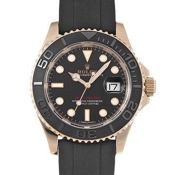 ロレックス ヨットマスター 40 116655 ブラック メンズ 時計 【中古】【wristwatch】