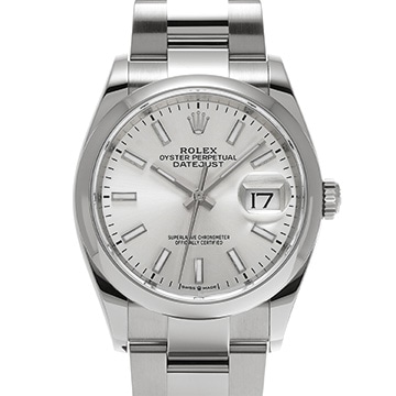 ロレックス デイトジャスト 36 126200 シルバー メンズ 時計 【中古】【wristwatch】