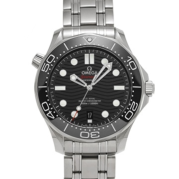 オメガ シーマスター ダイバー300 コーアクシャル マスタークロノメーター 210.30.42.20.01.001 ブラック メンズ 時計 【中古】【wristwatch】