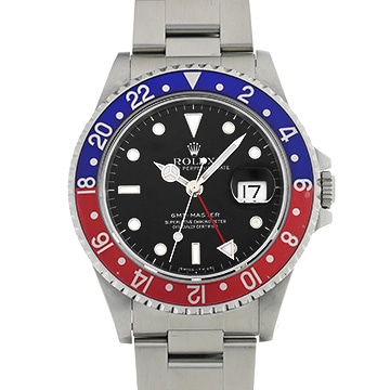 ロレックス GMTマスター 16700 ブラック メンズ 時計 【中古】【wristwatch】