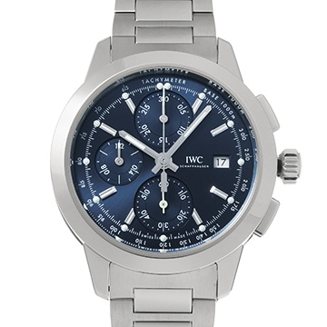IWC インヂュニア クロノグラフ IW380802 ブルー メンズ 時計 【中古】【wristwatch】
