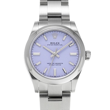 ロレックス オイスターパーペチュアル 31 277200 ラベンダー/メッドブルー ユニセックス 時計 【新品】【wristwatch】