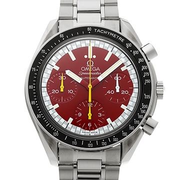 オメガ スピードマスター レーシング ミハエル・シューマッハ 3510.61 レッド メンズ 時計 【中古】【wristwatch】