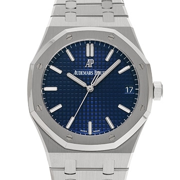 オーデマ ピゲ ロイヤルオーク 15503BC.OO.1220BC.01 ブルー メンズ 時計 【中古】【wristwatch】