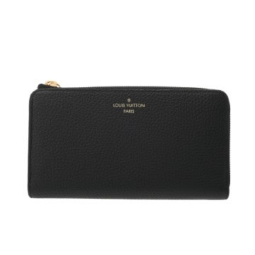 ルイ ヴィトン ポルトフォイユ コメット ノワール/ピンク M63102 トリヨン レディース 財布 【新品】【purse】