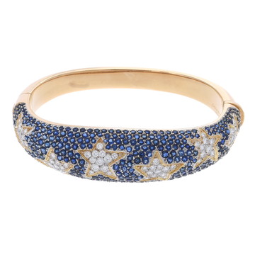 ショーメ ヴィンテージ スター ブレスレット ゴールド K18イエローゴールド YG レディース ジュエリー 【中古】【jewelry】