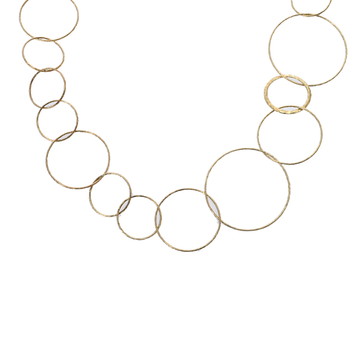 ティファニー ハマード リング ロング ネックレス ゴールド K18イエローゴールド YG レディース ジュエリー 【中古】【jewelry】