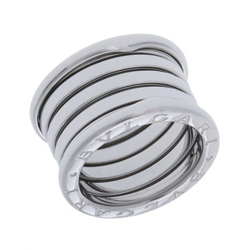 ブルガリ B.ZERO1リング #51 シルバー K18ホワイトゴールド WG レディース ジュエリー 【中古】【jewelry】