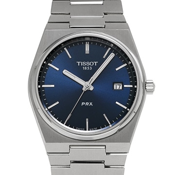 ティソ PRX T137.410.11.041.00 ブルー メンズ 時計 【中古】【wristwatch】