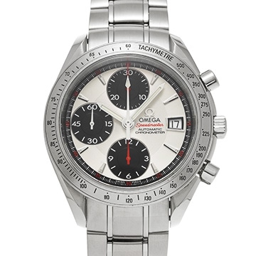 オメガ スピードマスター デイト 3211.31 ホワイト/ブラック メンズ 時計 【中古】【wristwatch】