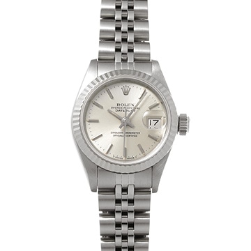 ロレックス デイトジャスト 69174 シルバー レディース 時計 【中古】【wristwatch】