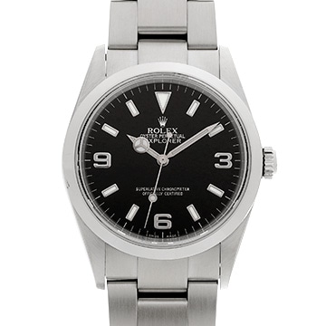 ロレックス エクスプローラー 114270 ブラック メンズ 時計 【中古】【wristwatch】