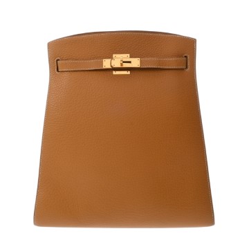 エルメス ケリー スポーツ GM ナチュラルサブレ フィヨルド レディース バッグ 【中古】【bag】