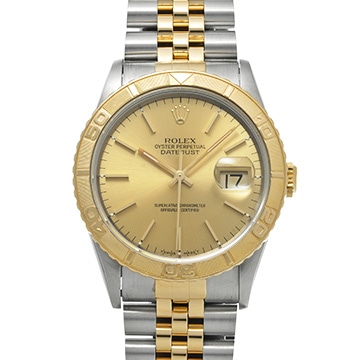 ロレックス デイトジャスト サンダーバード 16263 シャンパン メンズ 時計 【中古】【wristwatch】