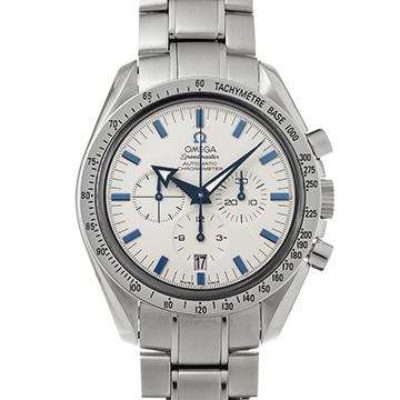 オメガ スピードマスター ブロードアロー 3551.20 ホワイト メンズ 時計 【中古】【wristwatch】