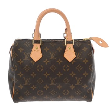 ルイ ヴィトン モノグラム スピーディ 25 ブラウン M41528 モノグラムキャンバス レディース バッグ 【中古】【bag】