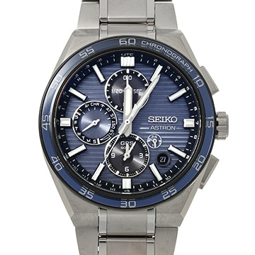セイコー アストロン ネクスター SBXC175 ブルー/ブラック メンズ 時計 【中古】【wristwatch】