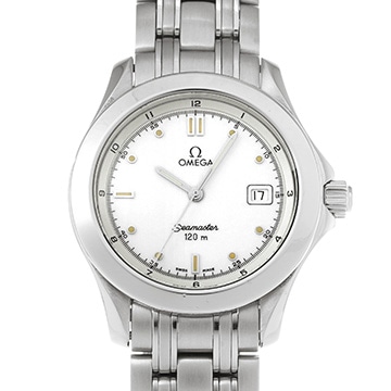 オメガ シーマスター 120 2511.20 ホワイト メンズ 時計 【中古】【wristwatch】