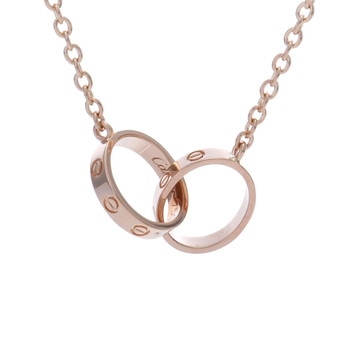 カルティエ ベビーラブ ネックレス ゴールド K18ピンクゴールド PG レディース ジュエリー 【中古】【jewelry】