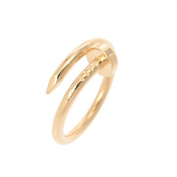 カルティエ ジュストアンクル リング SM #61 ゴールド K18イエローゴールド YG レディース ジュエリー 【中古】【jewelry】
