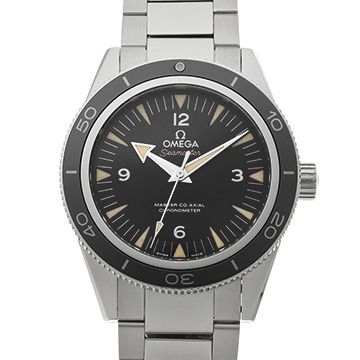 オメガ シーマスター 300 マスターコーアクシャル 233.30.41.21.01.001 ブラック メンズ 時計 【中古】【wristwatch】