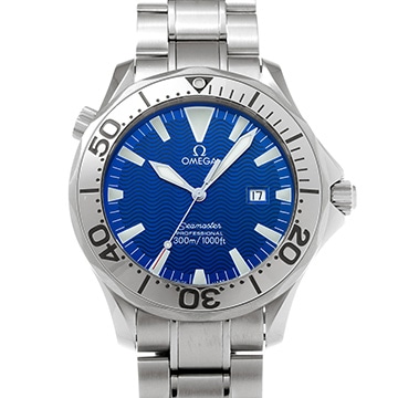 オメガ シーマスター プロフェッショナル 300 2265.80 ブルー メンズ 時計 【中古】【wristwatch】