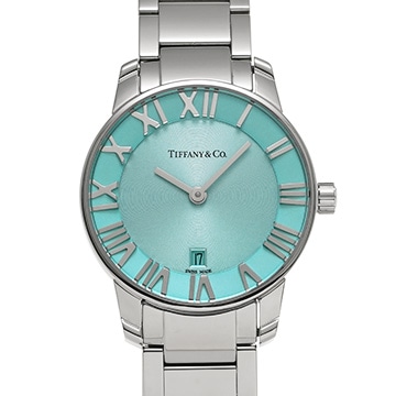 ティファニー アトラス 2ハンド 29mm 63452807 ティファニーブルー レディース 時計 【中古】【wristwatch】