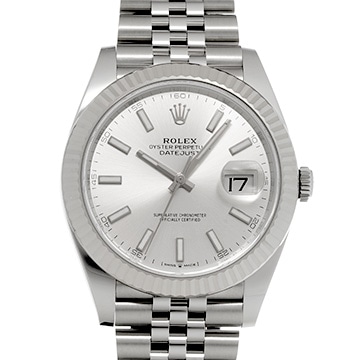 ロレックス デイトジャスト 41 126334 シルバー メンズ 時計 【新品】【wristwatch】