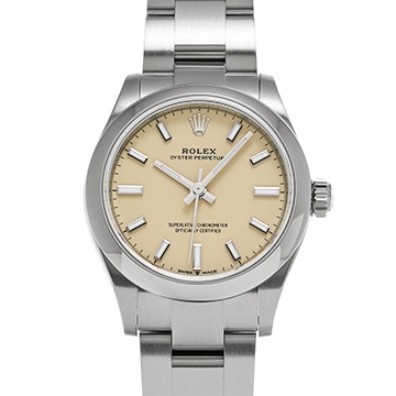 ロレックス オイスターパーペチュアル 31 277200 ベージュ ユニセックス 時計 【中古】【wristwatch】