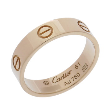 カルティエ ラブリング #61 ゴールド K18イエローゴールド YG レディース ジュエリー 【中古】【jewelry】