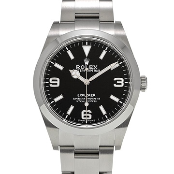 ロレックス エクスプローラー 214270 ブラック メンズ 時計 【中古】【wristwatch】