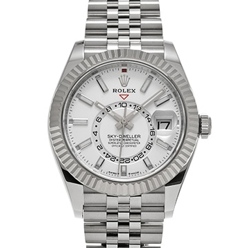 ロレックス スカイドゥエラー 336934 ホワイト メンズ 時計 【中古】【wristwatch】