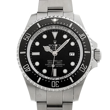 ロレックス シードゥエラー ディープシー 116660 ブラック メンズ 時計 【中古】【wristwatch】