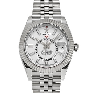 ロレックス スカイドゥエラー 336934 ホワイト メンズ 時計 【中古】【wristwatch】