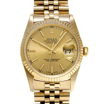 ロレックス デイトジャスト 16238 シャンパン メンズ 時計 【中古】【wristwatch】