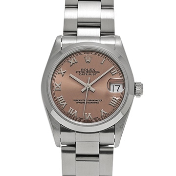 ロレックス デイトジャスト 68240 ピンク ユニセックス 時計 【中古】【wristwatch】