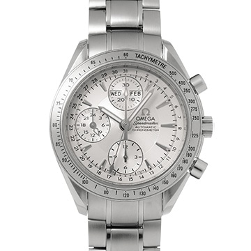 オメガ スピードマスター トリプルカレンダー 3221.30 シルバー メンズ 時計 【中古】【wristwatch】