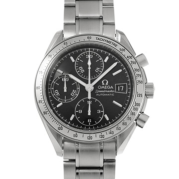 オメガ スピードマスター デイト 3513.50 ブラック メンズ 時計 【中古】【wristwatch】