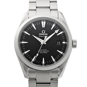 オメガ シーマスター アクアテラ コーアクシャル クロノメーター 2503.50 ブラック メンズ 時計 【中古】【wristwatch】