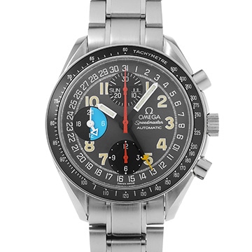 オメガ スピードマスター マーク40 AM/PM 3520.53 グレー/ブラック メンズ 時計 【中古】【wristwatch】