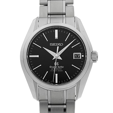 グランドセイコー ヘリテージコレクション メカニカル ハイビート36000 SBGH005 ブラック メンズ 時計 【中古】【wristwatch】