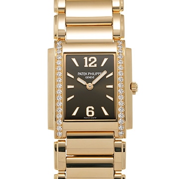 パテック フィリップ トゥエンティ-4 4910/1201R-001 ブラウン レディース 時計 【中古】【wristwatch】