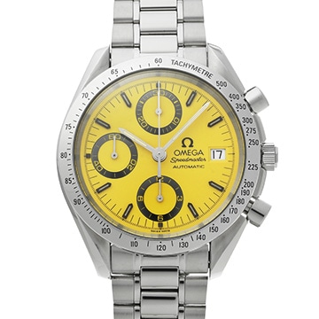 オメガ スピードマスター デイト ミハエル・シューマッハ 1st 3511.12 イエロー メンズ 時計 【中古】【wristwatch】