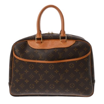 ルイ ヴィトン モノグラム ドーヴィル ブラウン M47270 モノグラムキャンバス レディース バッグ 【中古】【bag】