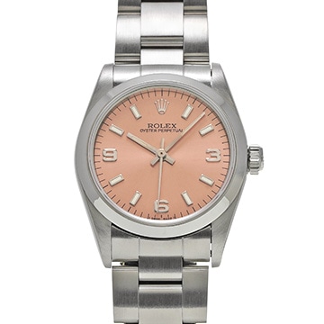 ロレックス オイスターパーペチュアル 67480 ピンク ユニセックス 時計 【中古】【wristwatch】